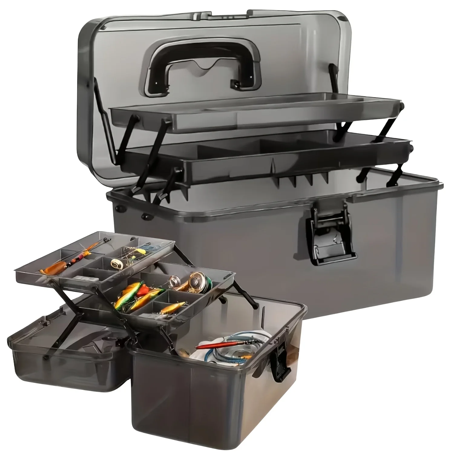 Fishing Kayak Crate - صندوق معدات صيد السمك المتين المصنوع