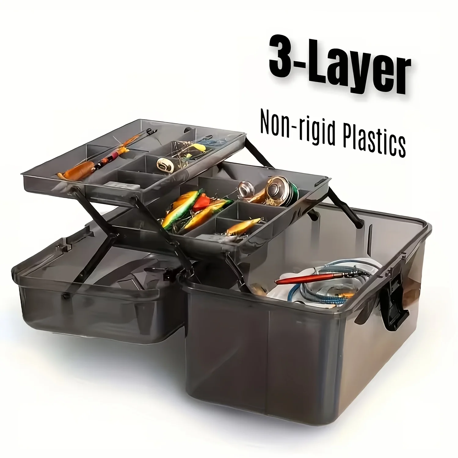 صندوق معدات صيد السمك المتين ا - مراجعة Fishing Kayak Crate وسعره