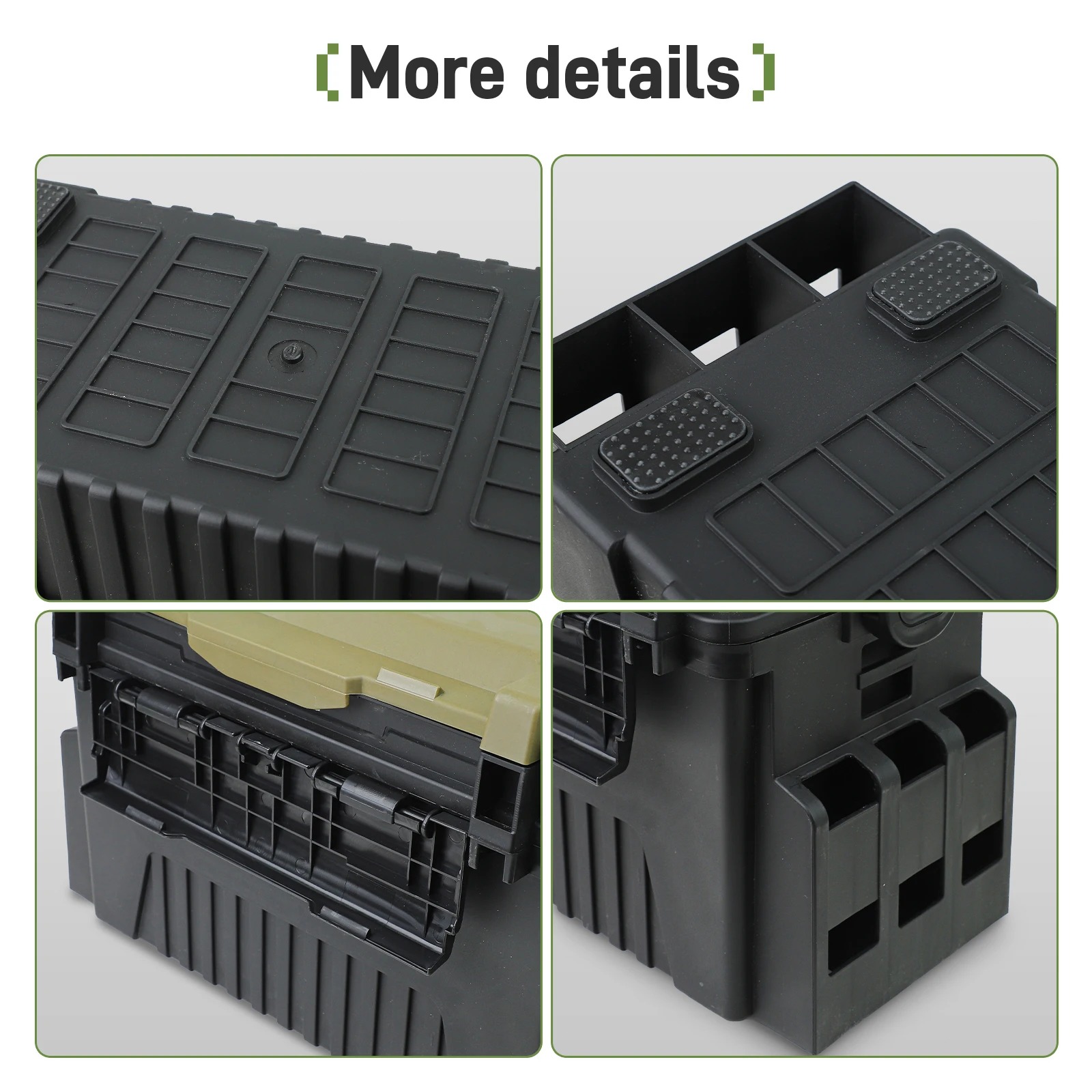 صندوق أدوات الصيد ذو الطبقتين  - مراجعة Fishing Kayak Crate وسعره